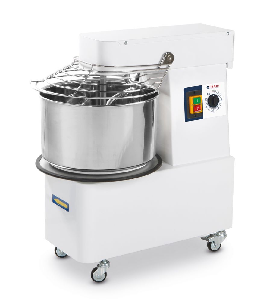 Spiralmischer mit festem Kopf und Schüssel    35 kg/h  10L  240x590x(H)575mm