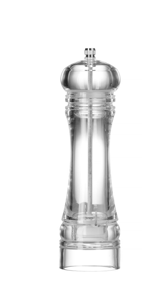 Acryl-Pfeffermühle Transparent ø60x(H)215mm-ING11846