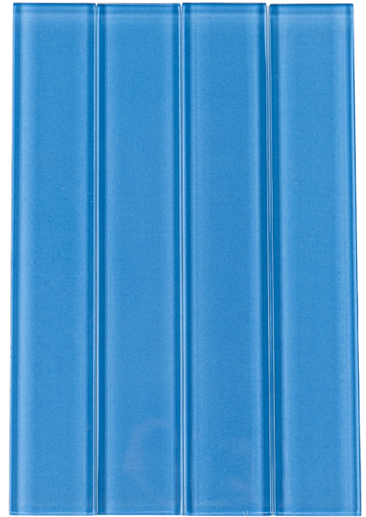 Glasmosaik Fliesen Aria 8mm Glänzender Glasoptik Blau