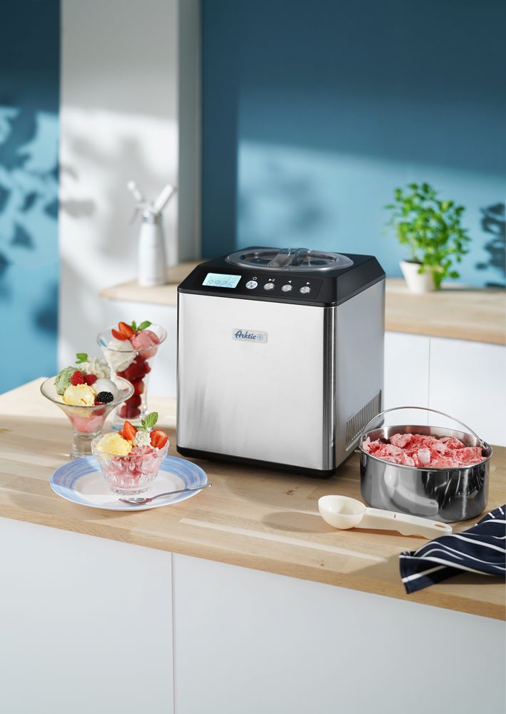 Eiscreme-Maschine 230V/180W 285x340x(H)357mm-ING12942