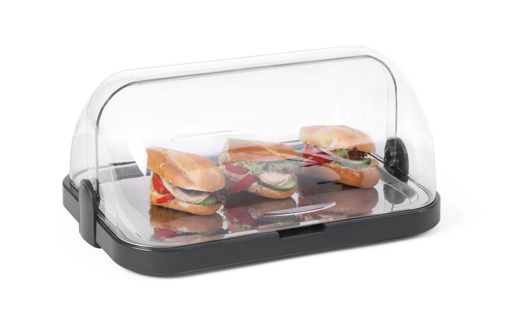 Rolltop-Kühldisplay einzeln 44x32x(H)20,5cm