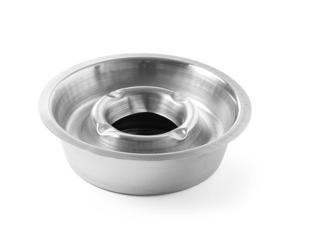 Aschenbecher mit Aschebehälter  ⌀140x(H)40mm