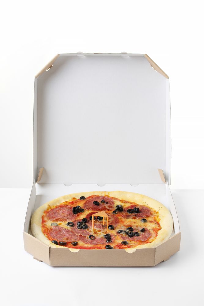 Abstandhalter für Pizzen 35mm Höhe - 500 Stück