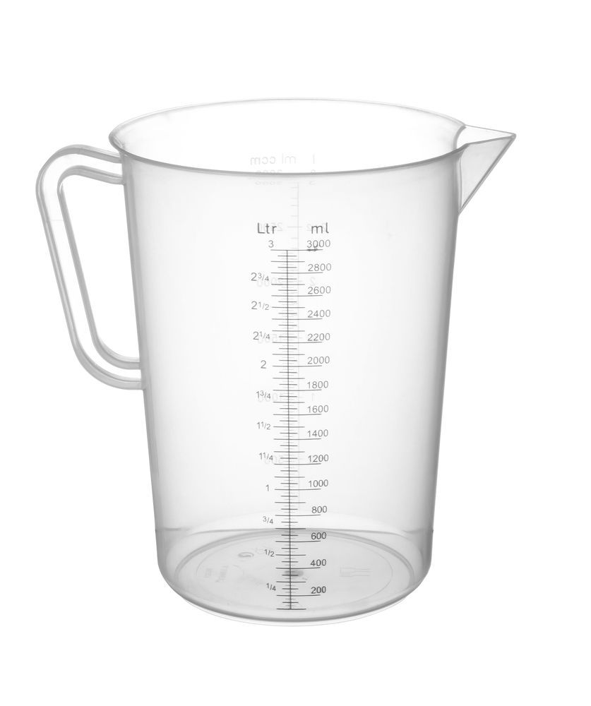 Messbecher Polyproylen 3L ø160x(H)240mm
