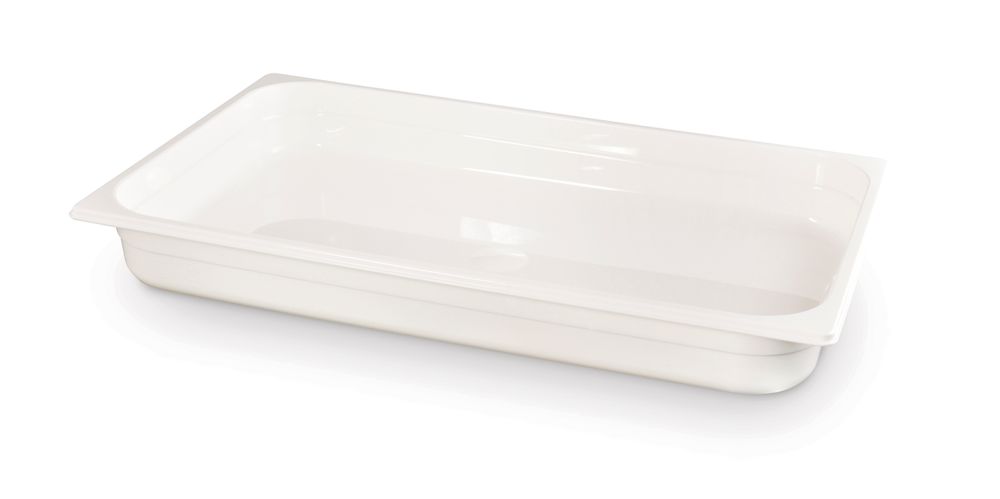 Gastronorm-Behälter 1/1 GN 1/1 9L Weiß 530x325x(H)65mm
