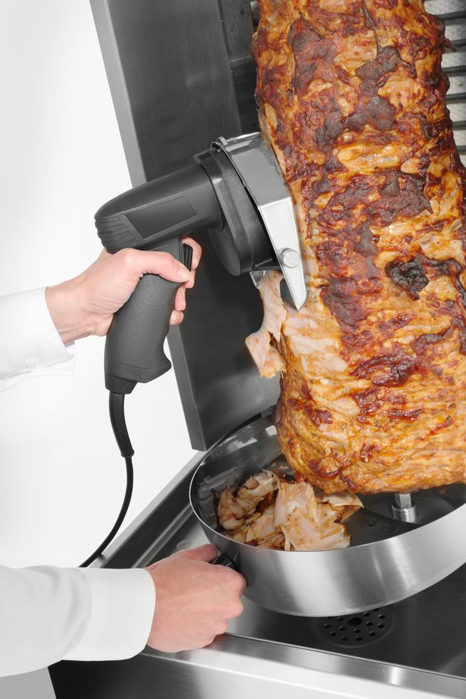 Elektrisches Kebabmesser - 26,2x13,4x(H)18,9cm