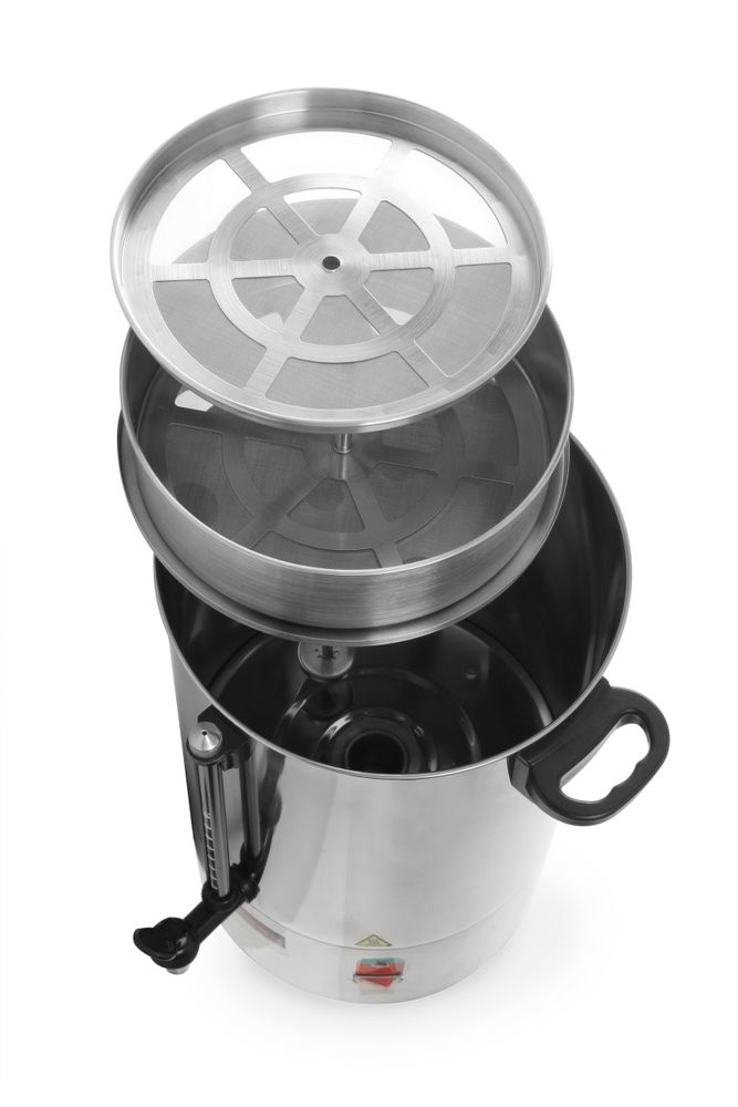 Kaffee-Perkolatoren doppelwandig   6L 230V/1500W 316x350x(H)480mm-ING11133