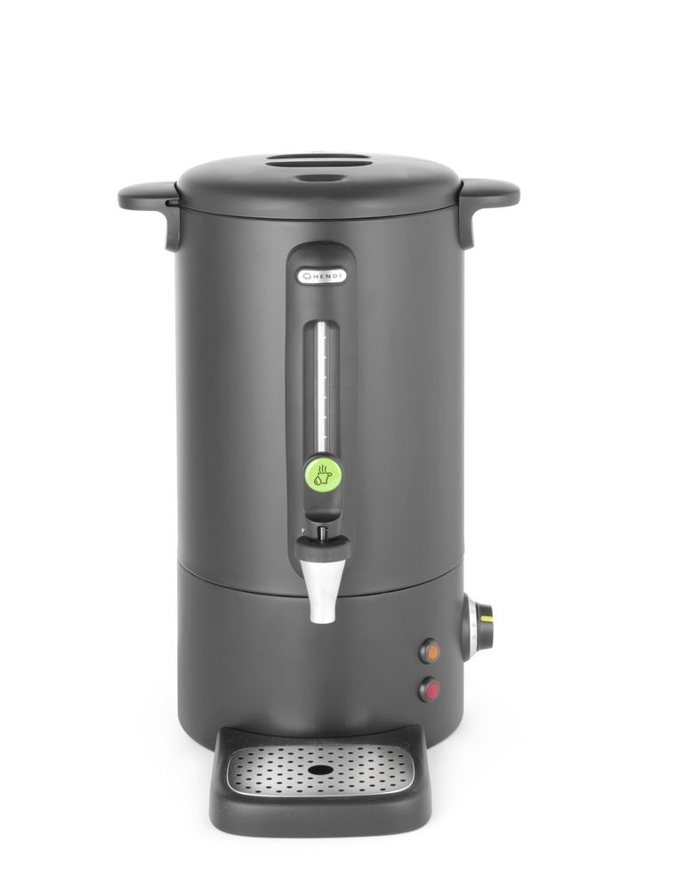 Heißgetränkekessel mattschwarz – Design by Bronwasser   9L Schwarz 220-240V/950W 307x330x(H)450mm