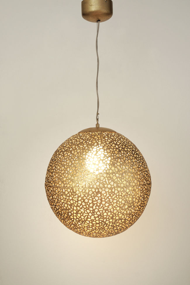 Hängeleuchte 1-flammig Lily Piccolo Gold Small