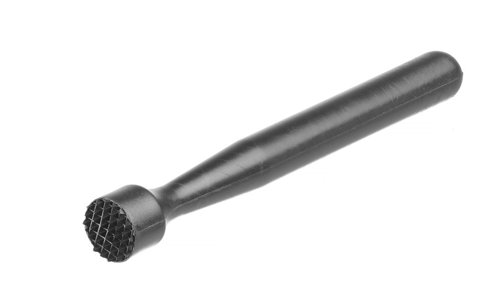 Cocktail-Stößel BarUp gezahnt Schwarz ⌀34x207mm-ING11087
