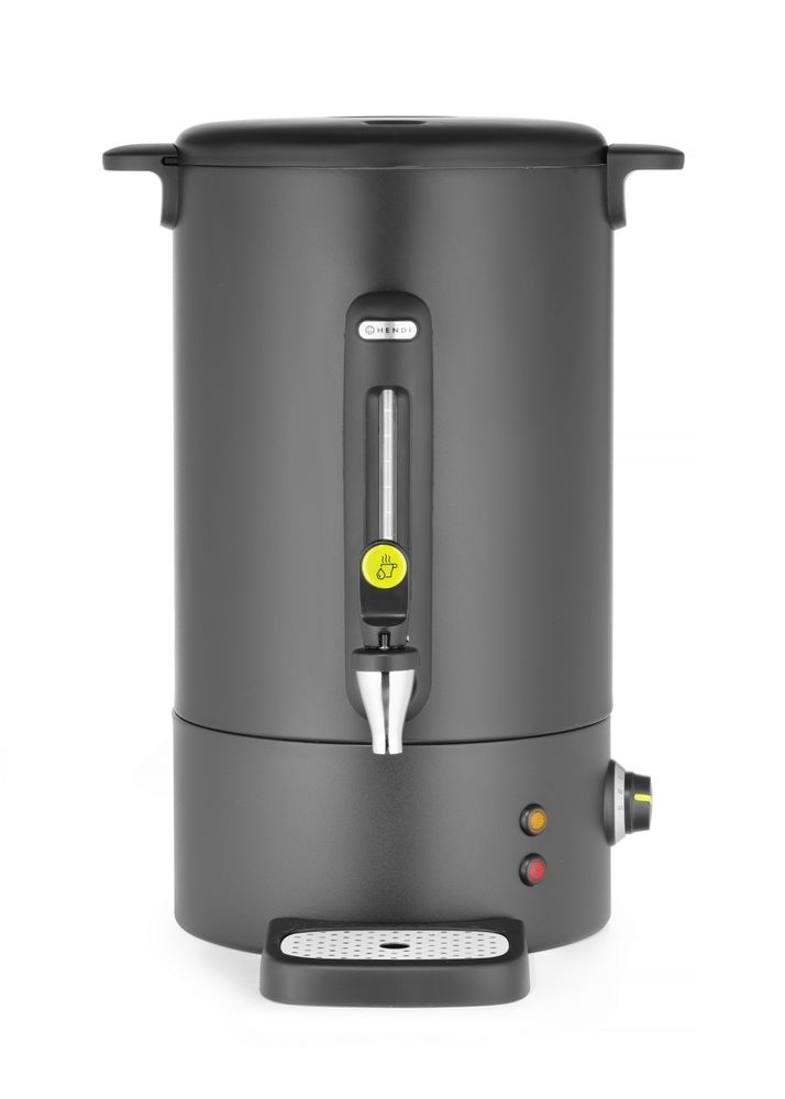 Heißgetränkekessel mattschwarz – Design by Bronwasser   16L Schwarz 220-240V/1650W 357x380x(H)502mm