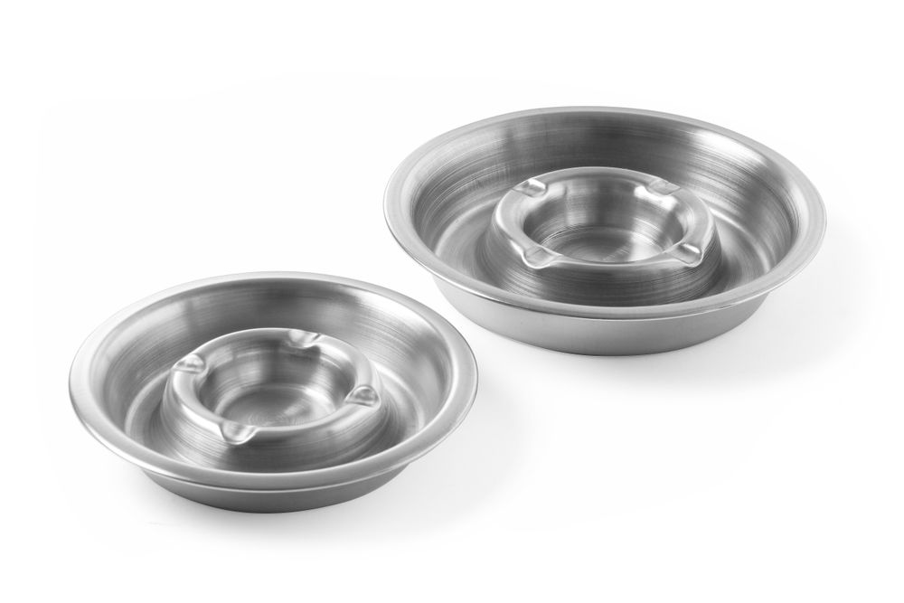Aschenbecher mit Rinne  ⌀140x(H)30mm