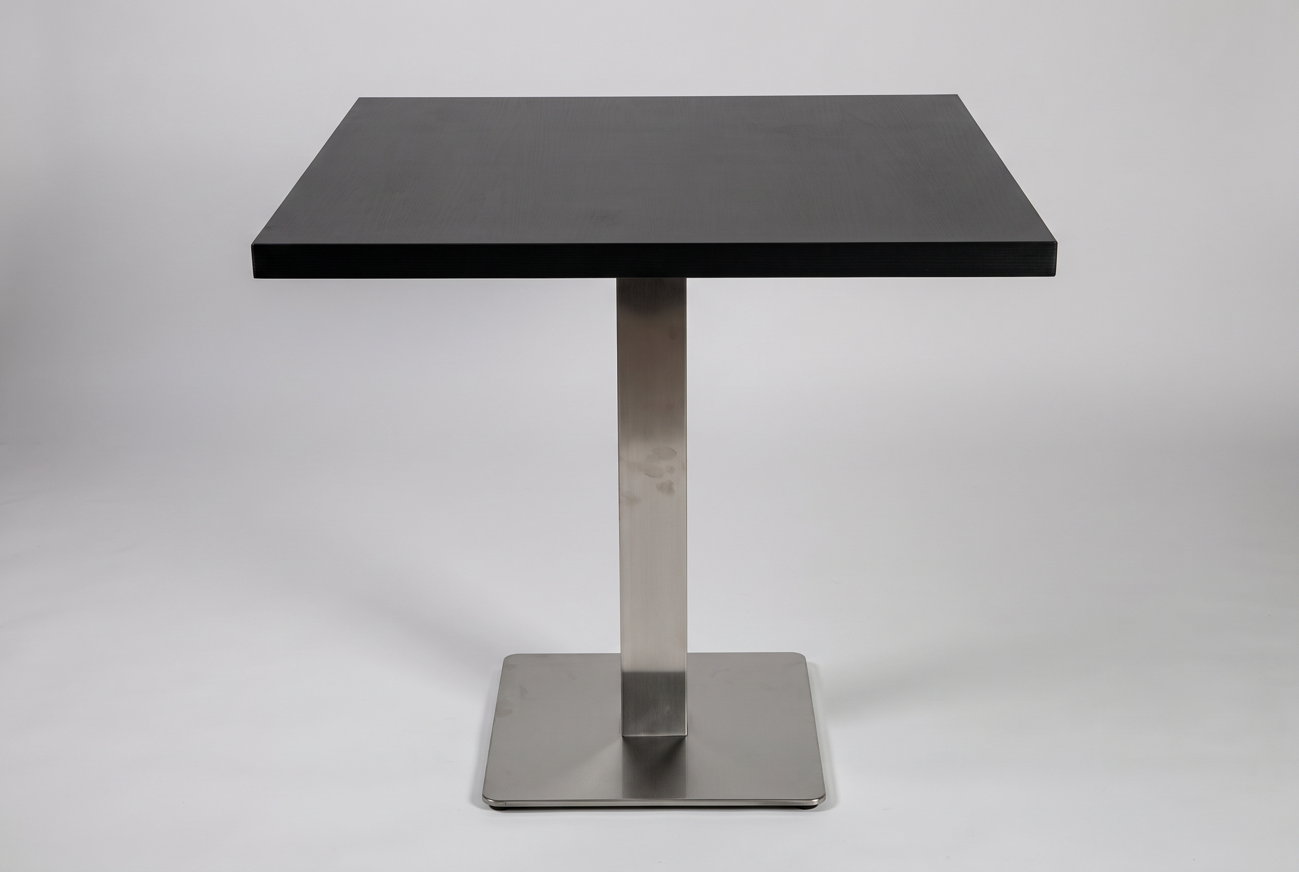 Restoran Bistro Masa 80x80 cm Salo Siyah