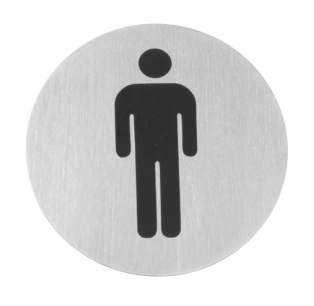Türschilder  Herren ⌀75mm