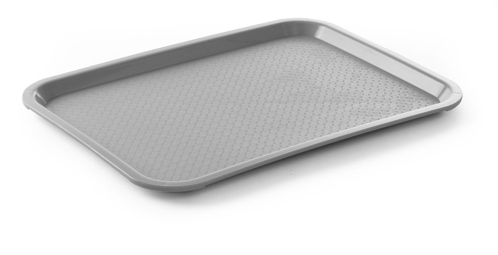 Serviertablett Grau 35x45x(h)2cm - XL
