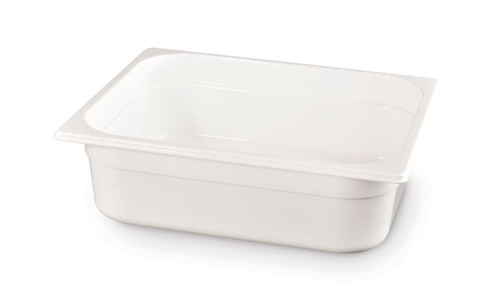 Gastronorm-Behälter 1/2 GN 1/2 65L Weiß 325x265x(H)100mm