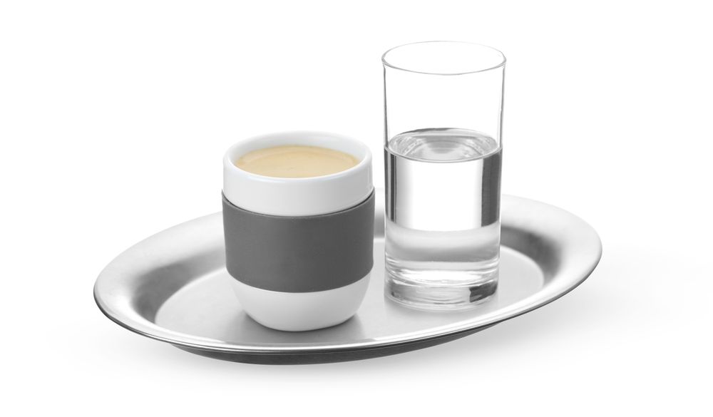 Kaffeetablett - oval  20x14cm