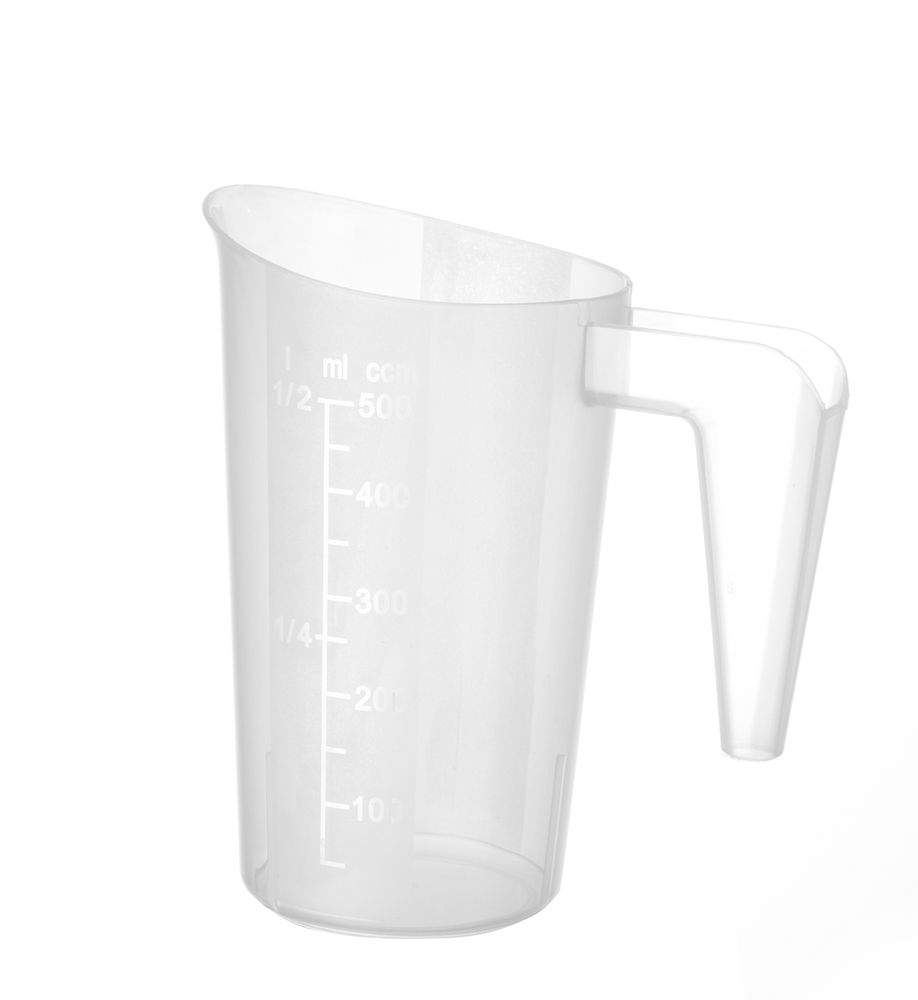 Messbecher stapelbar 05L ø95x(H)136mm