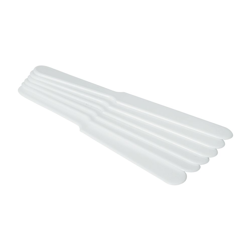 Bierabstreicher - 6 Stück BarUp Weiß 23,5x2,6cm