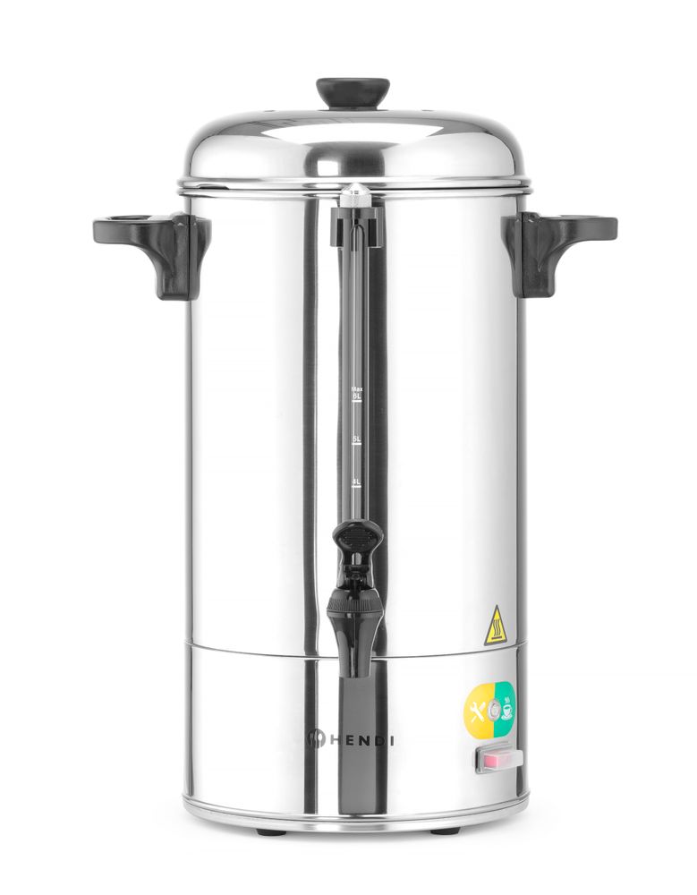 Perkolatoren einwandig   6L 230V/1500W 355x355x(H)470mm