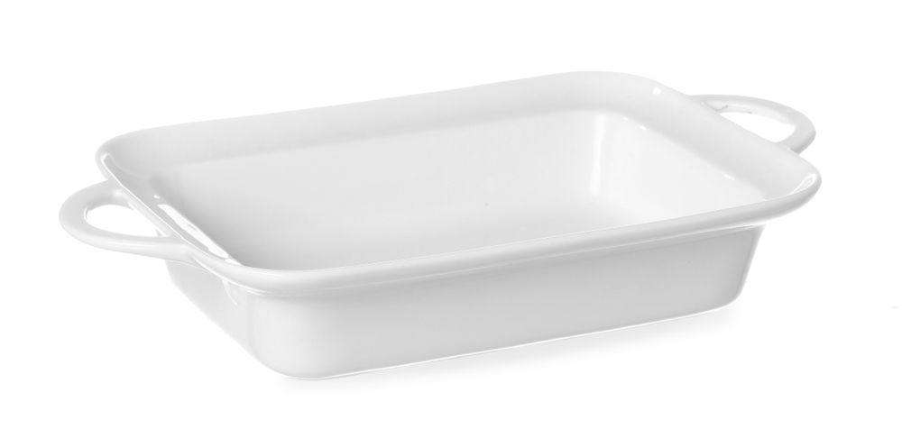 Ofenform mit Ohrengriffen rechteckig  082L 328x189x(H)58mm