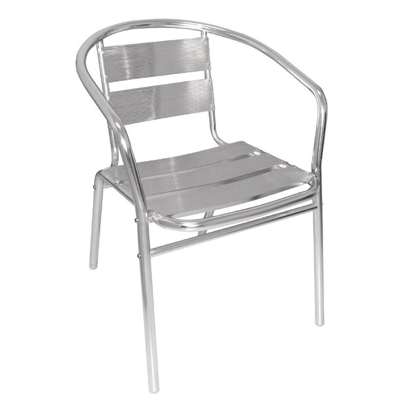 Outdoor Stuhl Hero Aluminium für Außenbereich mit Armlehnen
