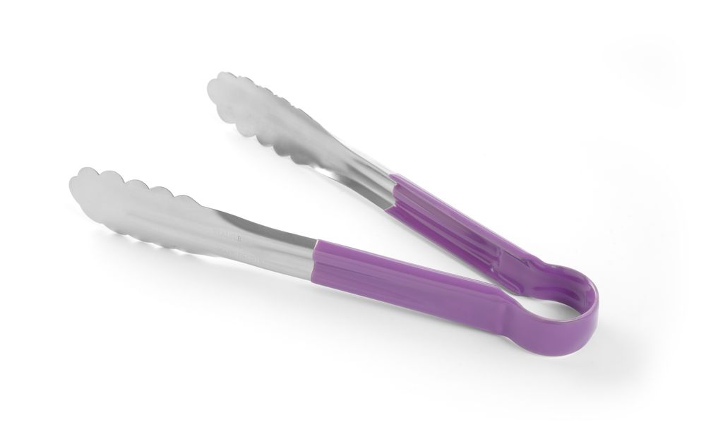 Servierzange HACCP 250 mm Violett (L)250mm