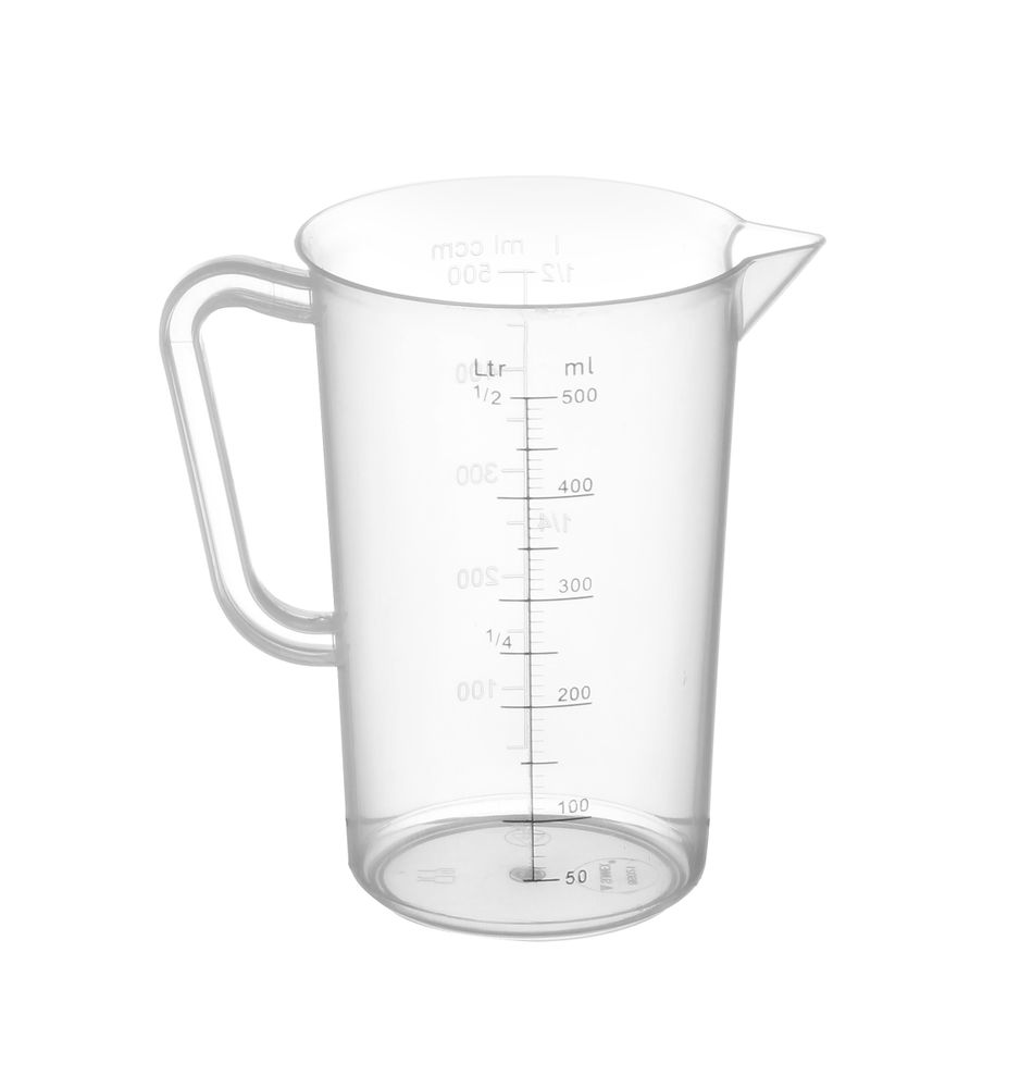 Messbecher Polyproylen 05L ø90x(H)140mm