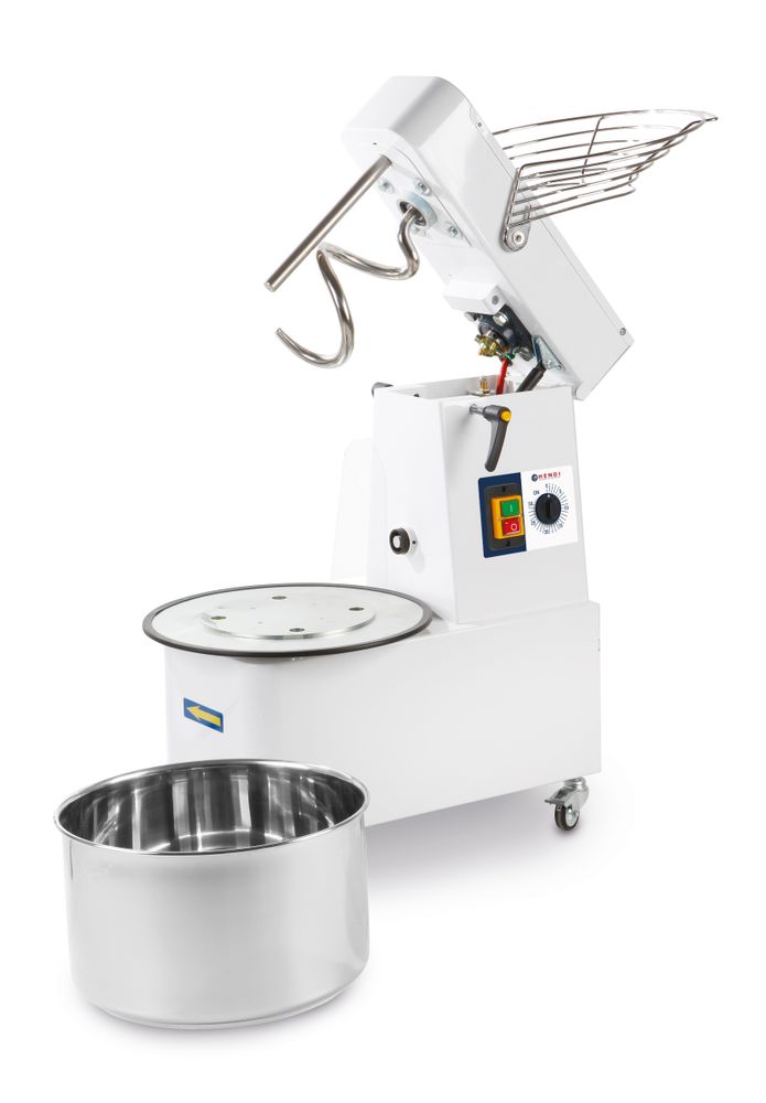 Spiralmischer mit steigendem Kopf und herausnehmbarer Schüssel 88 kg/h 32 Liter